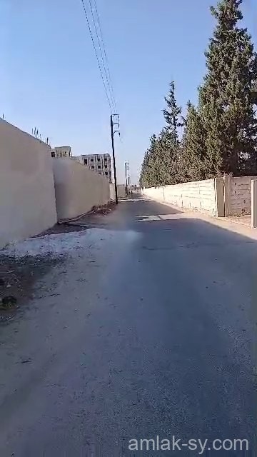 أرض 3 دونم بموقع مميز مع مخطط بناء على الجسر الرابع في طريق المطار للبيع (851)