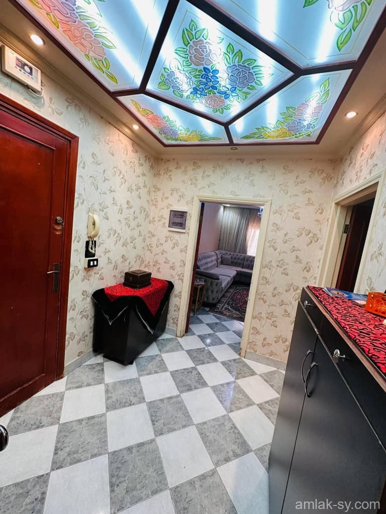 شقة للبيع 80 م قبلية شمالية في حاميش خلف مول قاسيون