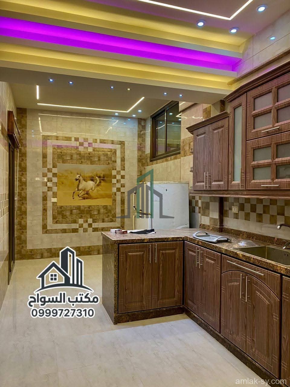 شقة للبيع 120 م شرقية شمالية- حرستا حي البستان