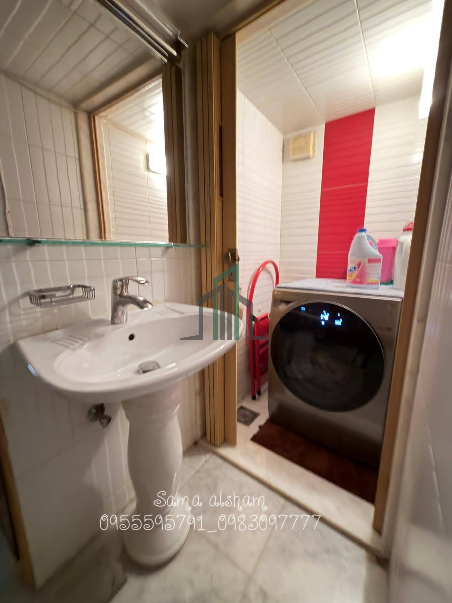 شقة للبيع قبلية غربية- دمشق- مشروع دمر- نسق اول