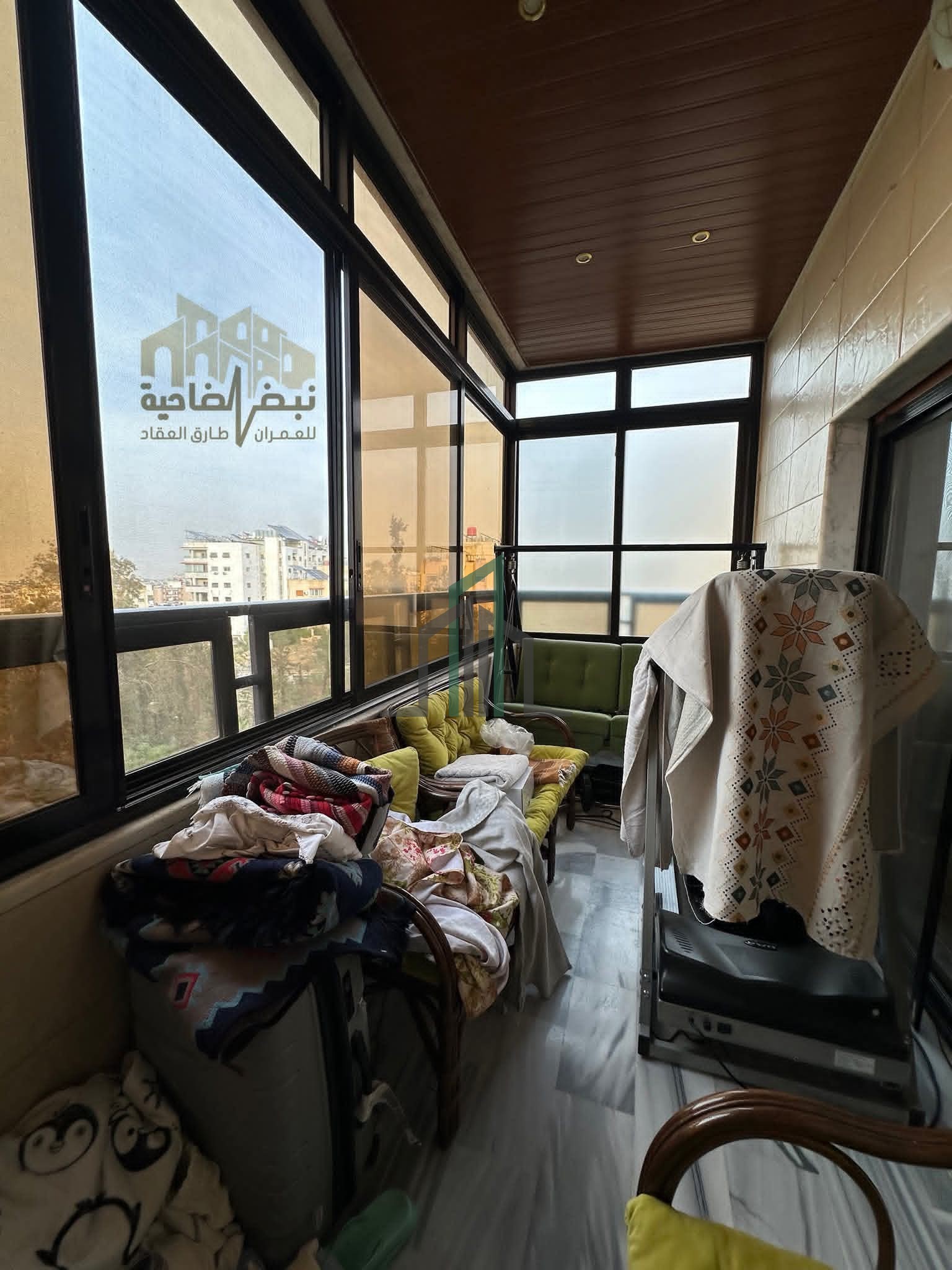 شقة للبيع 115 م مع غرفة بالقبو-ريف دمشق-ضاحية قدسيا الجزيرة c1