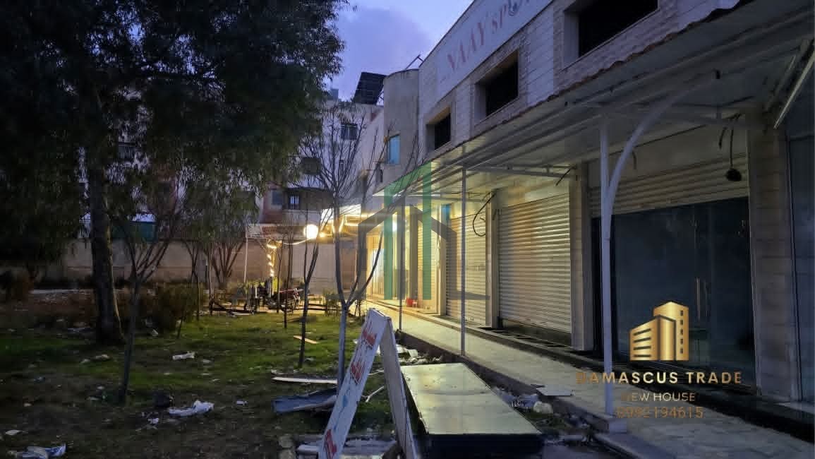 محل للبيع 28 م - ريف دمشق- ضاحية قدسيا قريب من المقسم