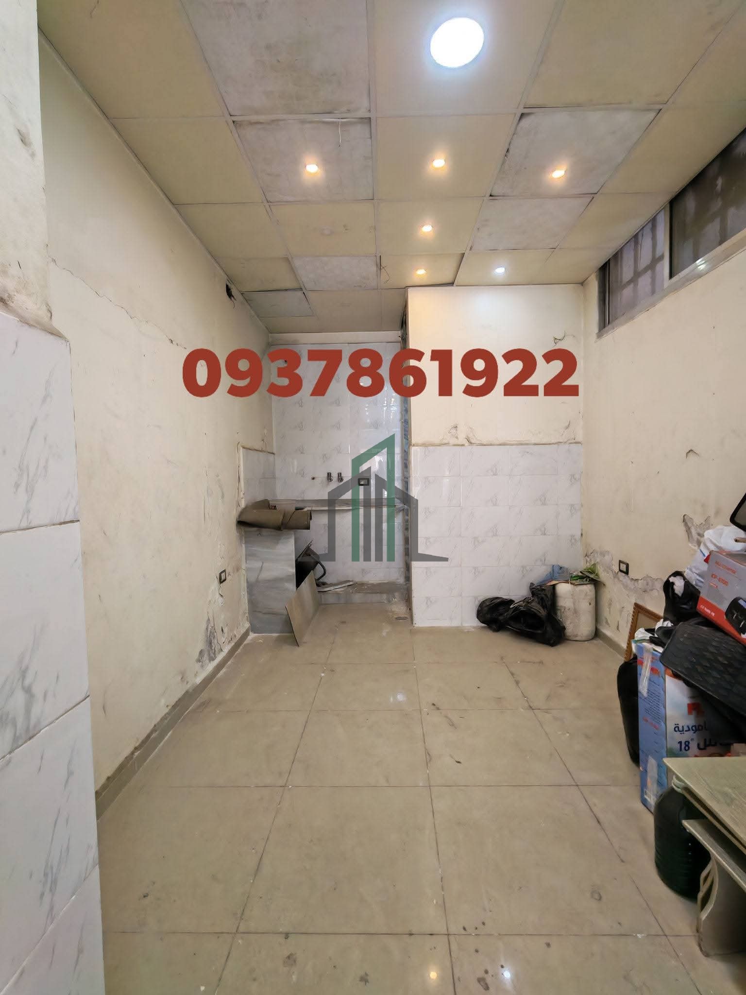 محل تجاري للبيع 30 م - ريف دمشق- قدسيا شارع الروضة