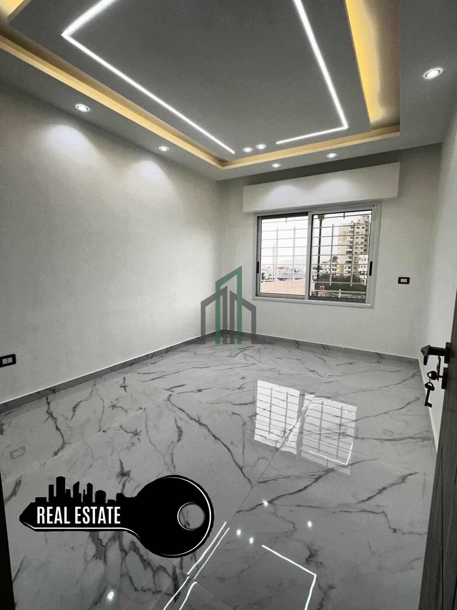 شقة للبيع 175م - 100م مساحة داخلية -75حدائق - ريف دمشق-ضاحية قدسيا بالقرب من السوق التجاري