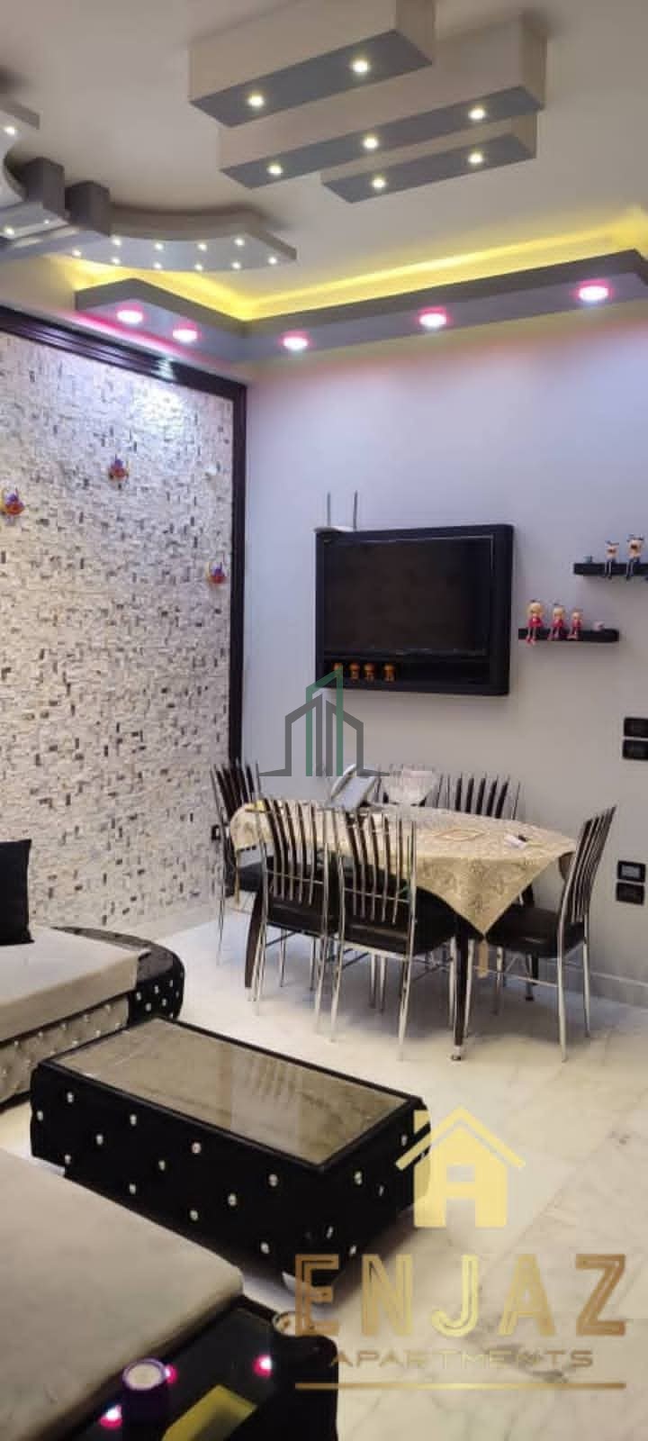 شقة للبيع 139م -ريف دمشق-جديدة الشيباني وادي بردى