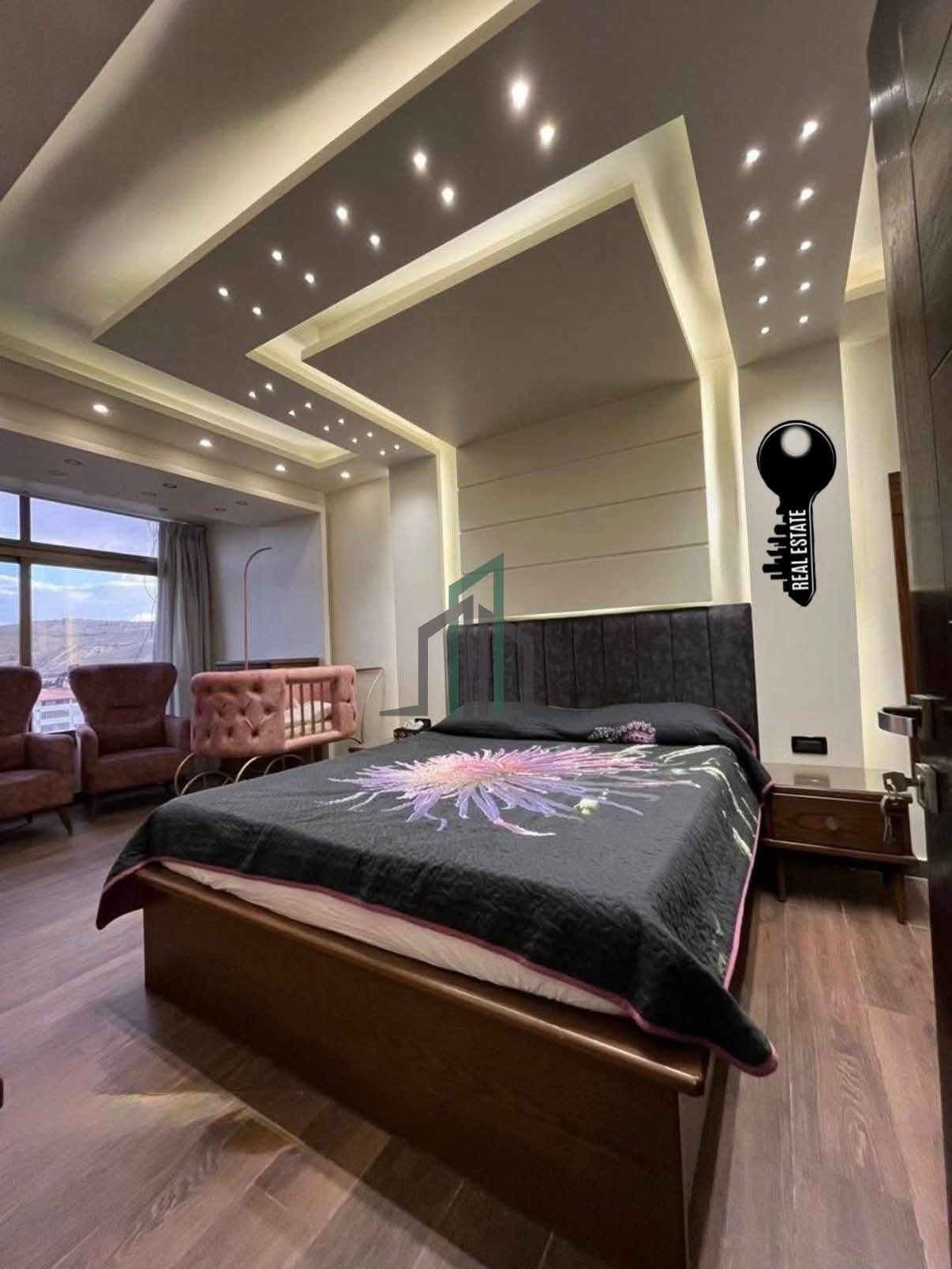 شقة للبيع 140م - دمشق-مشروع دمر طلة على دوار الكنيسة وطريق القصر