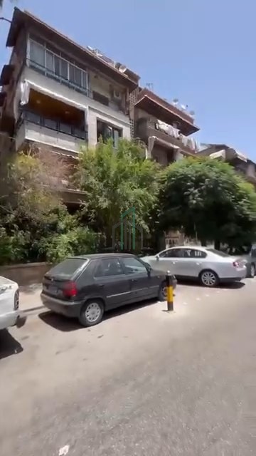 شقة ارضية للبيع 130م مع حدائق 120م - دمشق- القصاع جورج خوري