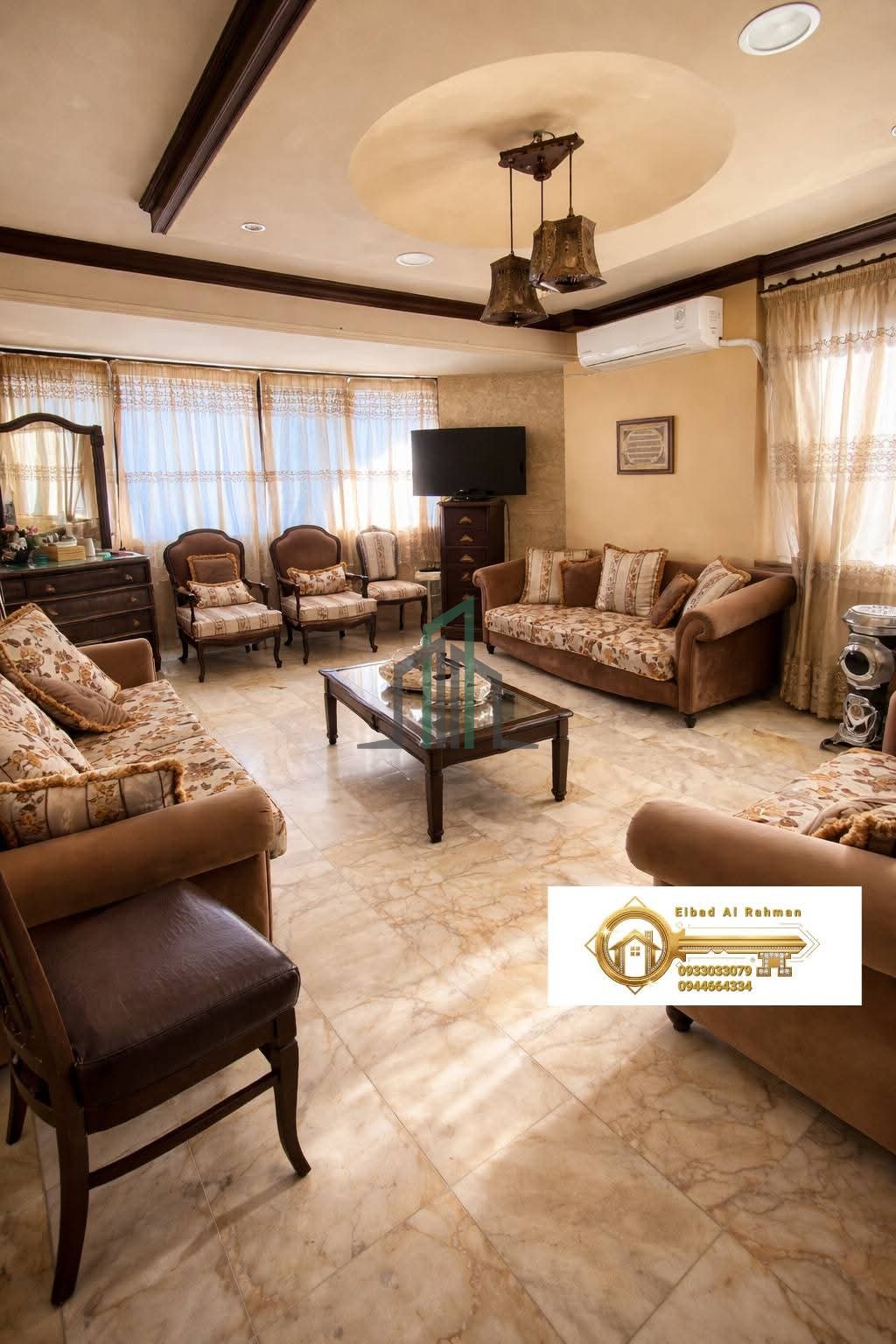 شقة للبيع 223م - دمشق - المهاجرين- بالقرب من جامع المرابط